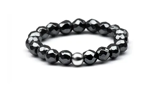 Agato Minerální prsten s hematitem POL-R13 56 mm