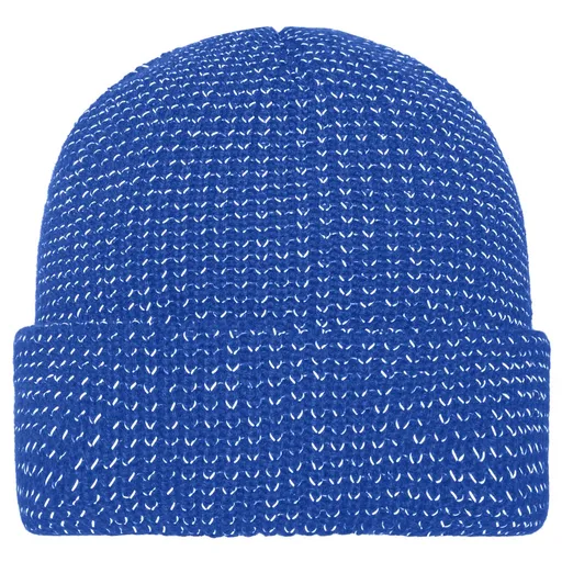 Myrtle Beach (Daiber) Reflexní zimní čepice MB7142 - Královská modrá