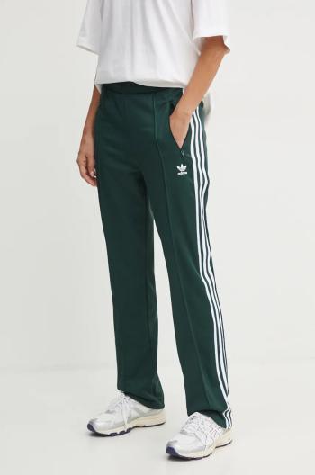 Tepláky adidas Originals zelená barva, vzorované, IY2226