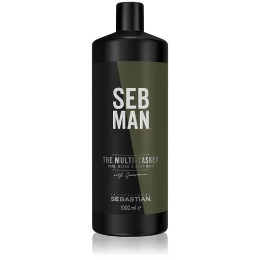 Sebastian Professional SEB MAN The Multi-tasker šampon na vlasy, vousy a tělo 1000 ml
