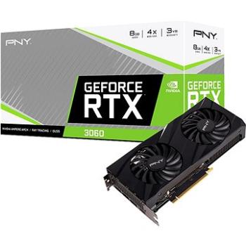 PNY GeForce RTX 3060 8GB VERTO Dual Fan (VCG30608DFBPB1)