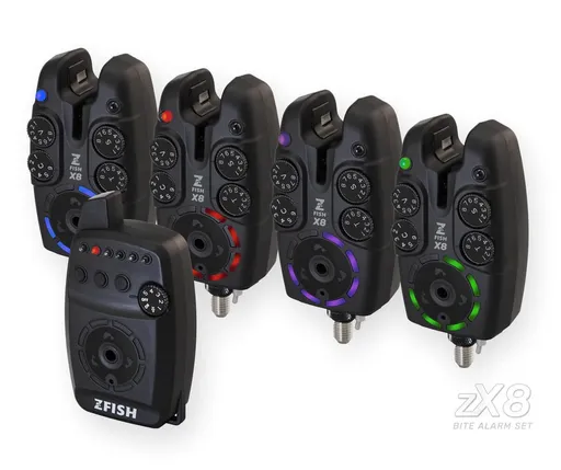 Zfish Sada Hlásičů Bite Alarm Set Zx8 4+1,Zfish Sada Hlásičů Bite Alarm Set Zx8 4+1