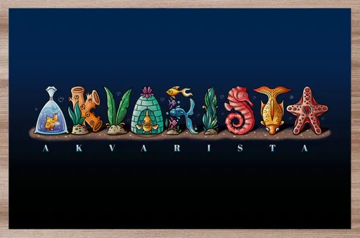 Prostírání Akvarista