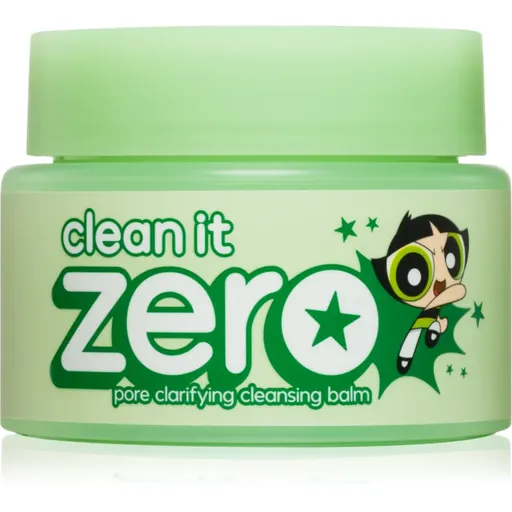 Banila Co. clean it zero Pore Clarifying Powerpuff Girls Edition odličovací a čisticí balzám na rozšířené póry 100 ml