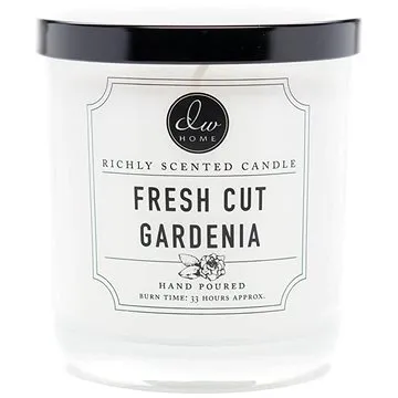 DW HOME Vonná Svíčka ve Skle Svěží Gardénie 261g (2990145007492)