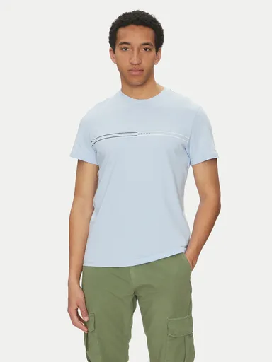 Tommy Jeans pánské světle modré tričko DM0DM20779 S