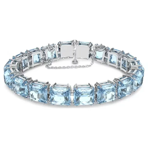 Swarovski Třpytivý náramek s modrými krystaly Millenia 5614924