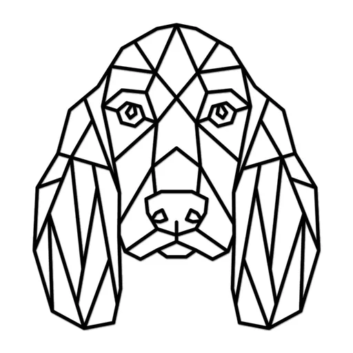 Vsepropejska Kokršpaněl dřevěná dekorace na zeď Rozměr (cm): 35 x 32, Typ: Kokršpaněl 1