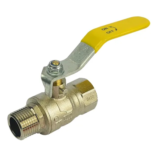 MEREO Klum Kohout kulový pákový, plyn, MxF, 1" PR31