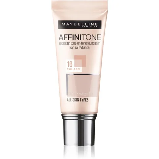 MAYBELLINE NEW YORK Affinitone hydratační make-up odstín 16 Vanilla Rose 30 ml
