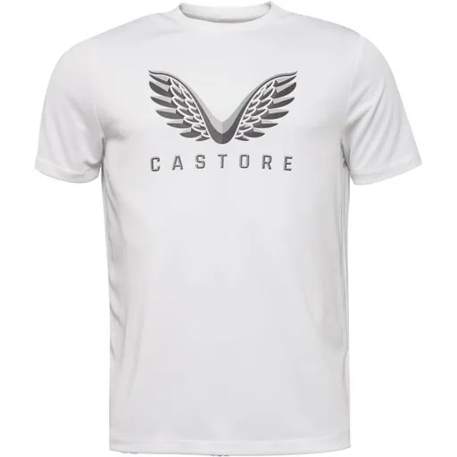 CASTORE SS T-SHIRT Pánské triko, bílá, velikost XXL