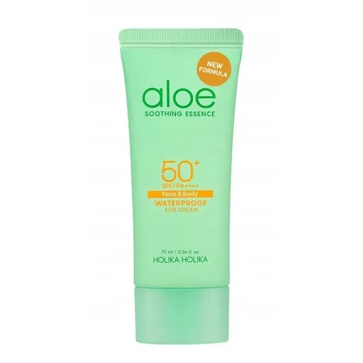 Holika Holika Voděodolný opalovací gel Aloe SPF 50+ (Waterproof Sun Cream) 70 ml