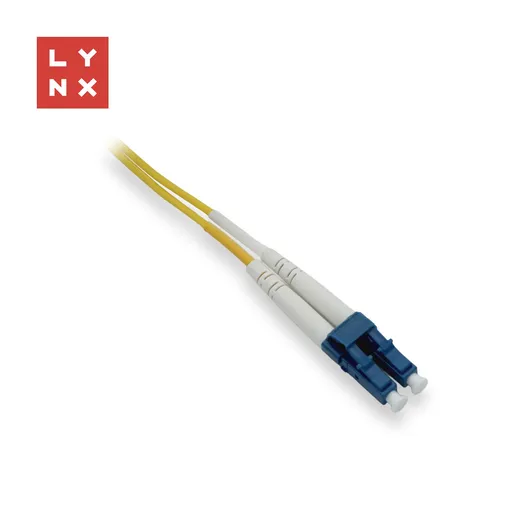 LYNX duplexní patch kabel SM, OS2, LC/LC, 9/125µm, 0, 5m