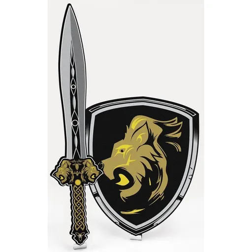 Alltoys Pěnový meč a štít Lev