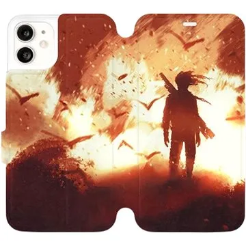 Flipové pouzdro na mobil Apple iPhone 11 - MA06S Postava v ohni (5903226975631)