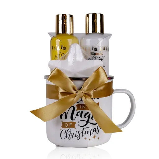 Koupelový set WINTER MAGIC + hrnek