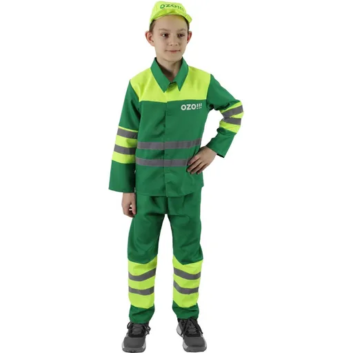 Rappa Dětský kostým popelář OZO!!! velikost M