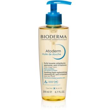 Bioderma Atoderm Sprchový Olej vysoce výživný zklidňující sprchový olej pro suchou a podrážděnou pokožku 200 ml