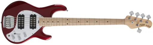 Sterling by Music Man SUB StingRay 5 HH Candy Apple Red