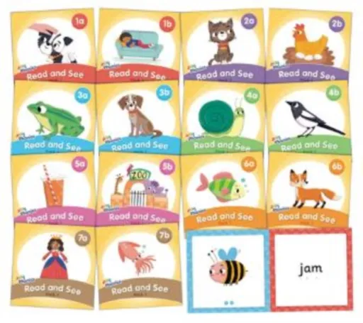 Jolly Phonics Read and See, Pack 1 - Sara Wernham, Sue Lloyd