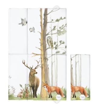 CEBA BABY Podložka přebalovací cestovní (80x50) Basic Woodland