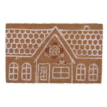 Kokosová rohožka s domečkem Gingerbread Bliss - 75*45*1 cm GBBMC-2