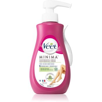 Veet Minima Dry Skin cremă depilatoare cu efect hidratant pentru piele uscata 400 ml