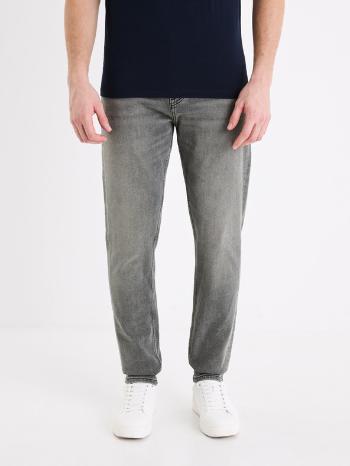 Celio Foslim Jeans Šedá