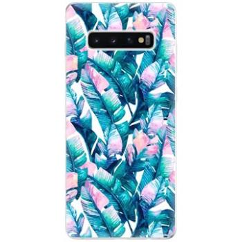 iSaprio Palm Leaves 03 pro Samsung Galaxy S10+ (plmlvs03-TPU-gS10p)