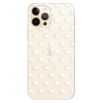 Odolné silikonové pouzdro iSaprio - Stars Pattern - white - iPhone 12 Pro