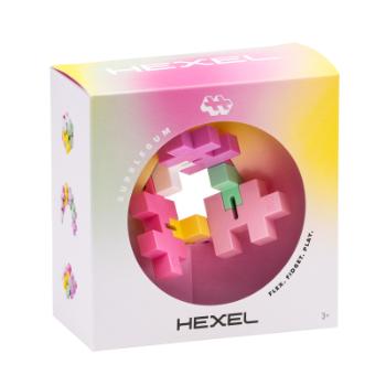 Plus-Plus Hexel Bubblegum