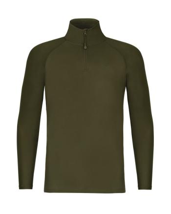 Korda Triko Kool UPF Zip Jersey Dark Olive - M