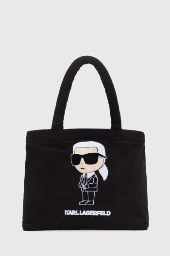 Kabelka Karl Lagerfeld černá barva