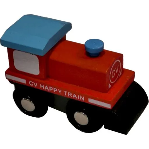 BABU vláčky - Mašinka červená