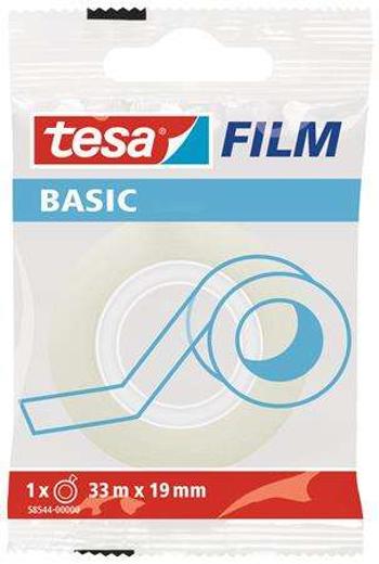 TESA Ragasztószalag, 19 mm x 33 m, TESA &quot;Basic&quot;, átlátszó