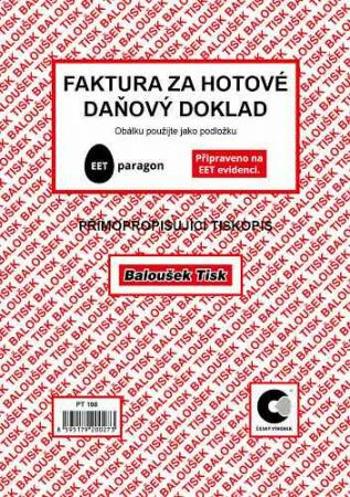 Faktura za hotové - daňový doklad A5