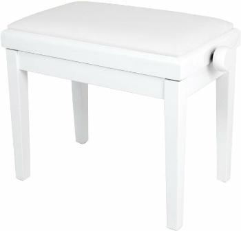 Grand HY-PJ023 Dřevěná stolička ke klavíru White Matte