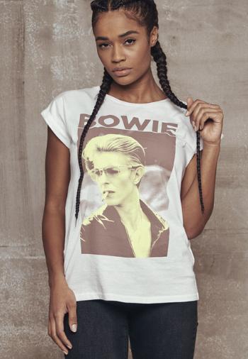 Mr. Tee Ladies David Bowie Tee white - 3XL