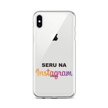 TopQ iPhone XS silikon Instagram 48526 (Sun-48526)