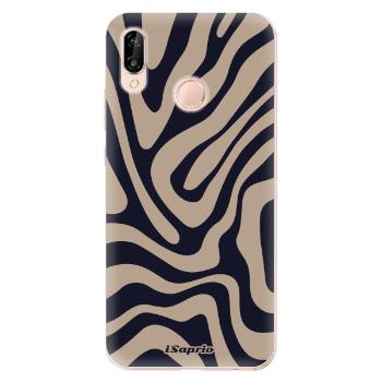 Odolné silikonové pouzdro iSaprio - Zebra Black - Huawei P20 Lite