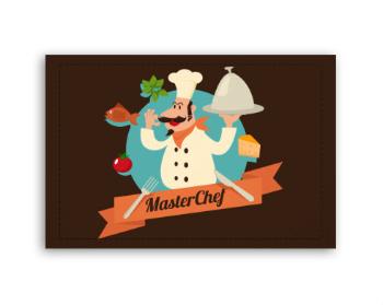 Fotoobraz 60x40 cm malý Master Chef