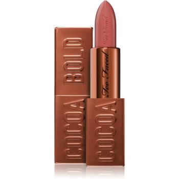 Too Faced Cocoa Bold Lipstick krémová rtěnka odstín Chocolate Chip 3,3 g