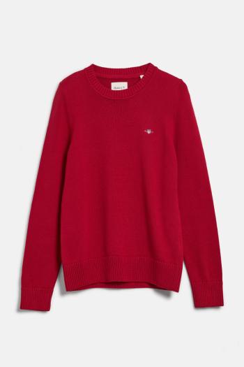 SVETR GANT CLASSIC COTTON C-NECK RUBY RED