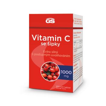 GS Vitamin C 1000 se šípky 100+20 tablet