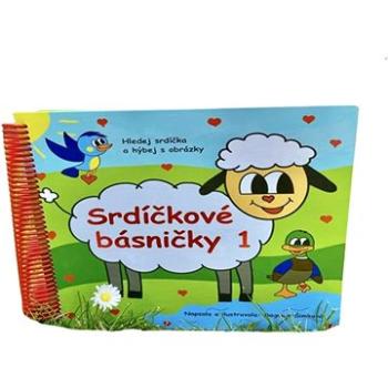 Hravé knihy Quiet book Srdíčkové básničky 1 (928)