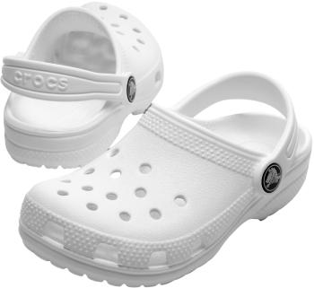 Crocs Kids' Classic Clog Sandály White 33-34