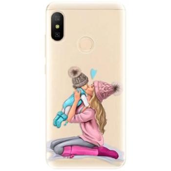 iSaprio Kissing Mom - Blond and Boy pro Xiaomi Mi A2 Lite (kmbloboy-TPU2-MiA2L)