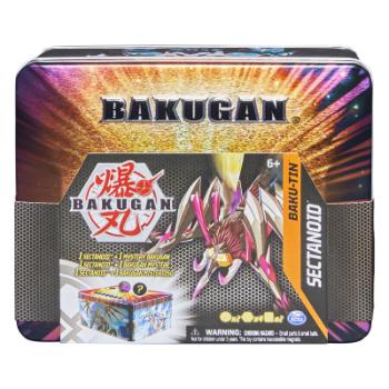 Bakugan plechový box s exkluzivním Bakuganem s4