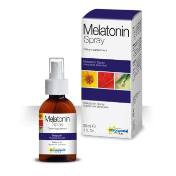 HealthNA Melatonin ve spreji - doplněk stravy - 30 ml - Euronatural