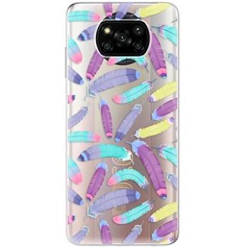 iSaprio Feather Pattern 01 pro Xiaomi Poco X3 Pro / X3 NFC (featpatt01-TPU3-pX3pro)